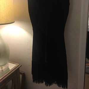 Black bandeau fridge dress